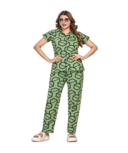 Ladies Cotton Night Suit