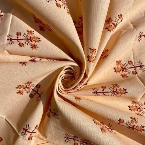 Printed Cotton Fabric - Color: Various Colors Are Available
