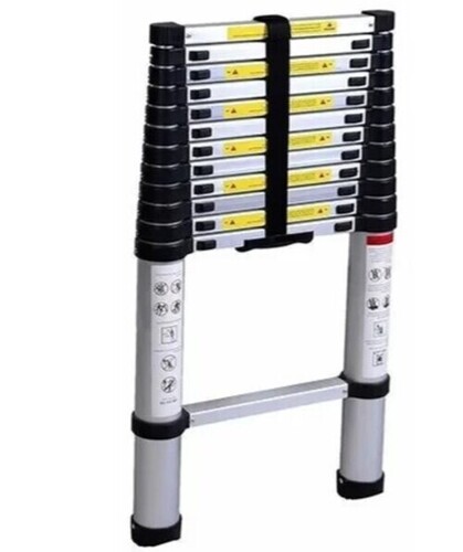 Rubber Base Aluminum Telescopic Ladder