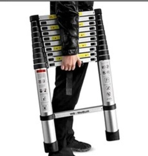 Stainless steel Telescoping Ladder