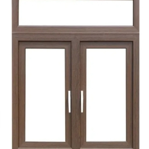 Walnut Color Upvc Windows - Color: Brown