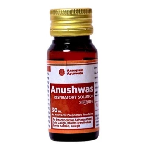 30 Ml Anushwas Ayurvedic Cough Syrup