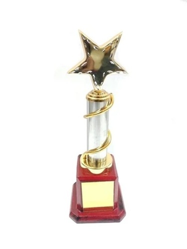 5301 Wooden Metal Trophy