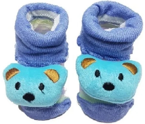 Baby Socks Com Booties - Color: Blue