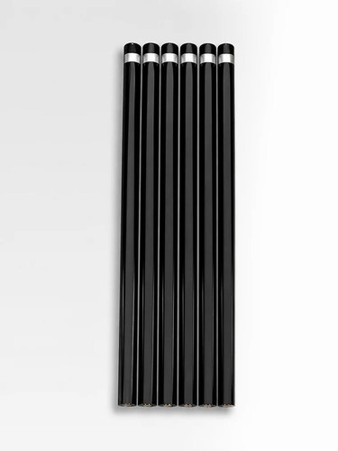 Black Color Wooden Pencils