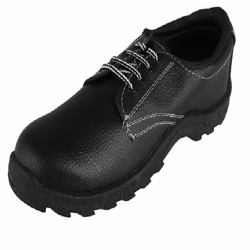 Black Construction Safety Shoes