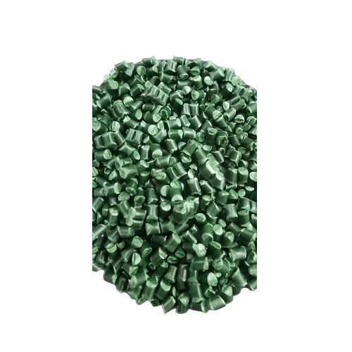 Green Reprocessed Plastic Granules