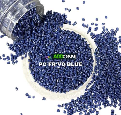 Pc Fr V0 Blue (Polycarbonate) Granules