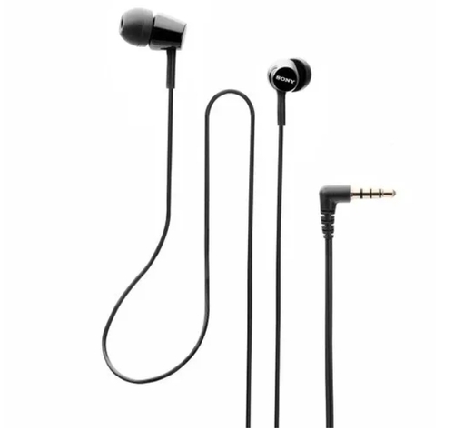 Sony Mdr-Ex155 Wired Earphone - Color: Black