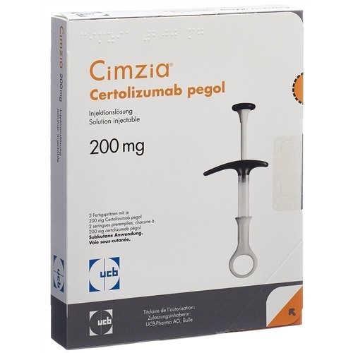 200mg Cimzia Certolizumab Pegol Injection - Packaging Type: Box