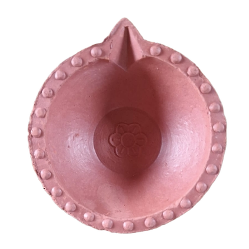 Clay Diya - Color: Natural Earthy Brown / Terracotta