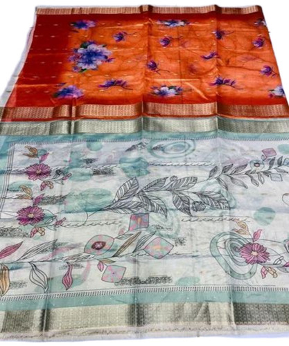 Fancy Jacquard Dupatta - Silk Multicolor, Stitched, Attractive Pattern | Anti Wrinkle, Breathable, Washable, Comfortable