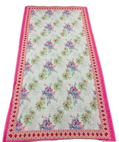 Ladies Digital Printed Dupatta - Cotton, Multicolor | Anti-Wrinkle, Breathable, Washable, Comfortable