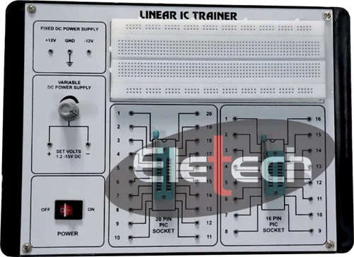 Linear Ic Trainer With Bread Board