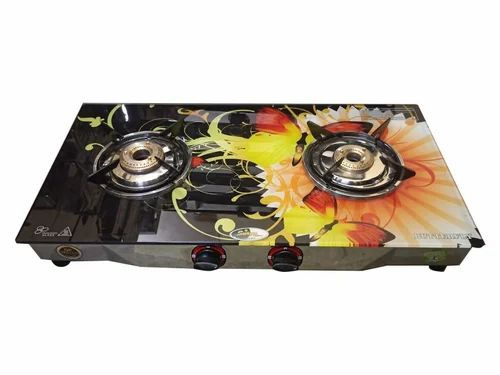 Manual Three Burner Gas Stove - Features: Durable