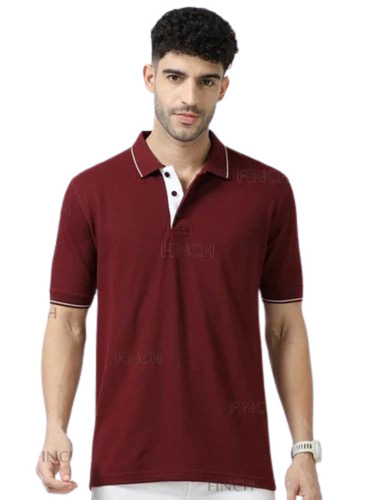 Mens Corporate Polo Neck T Shirt