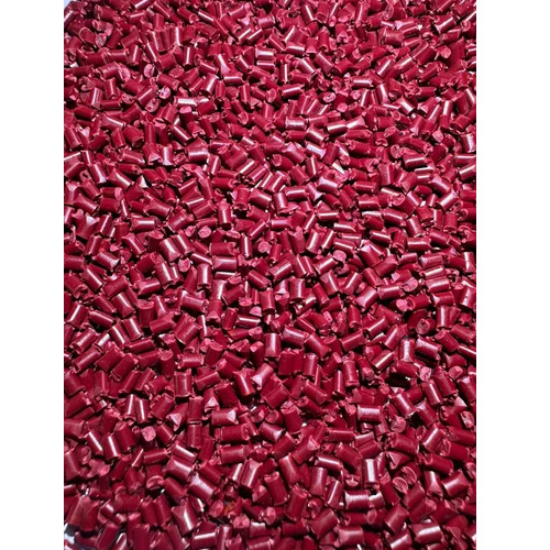 Red Acrylonitrile Butadiene Styrene Granules