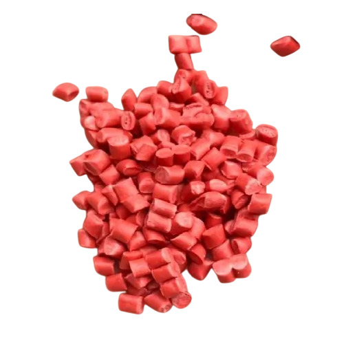Red Reprocessed Polypropylene Granules