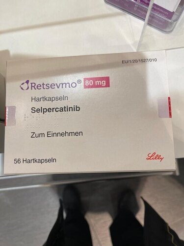 Retevmo Selpercatinib 80 Mg Capsules