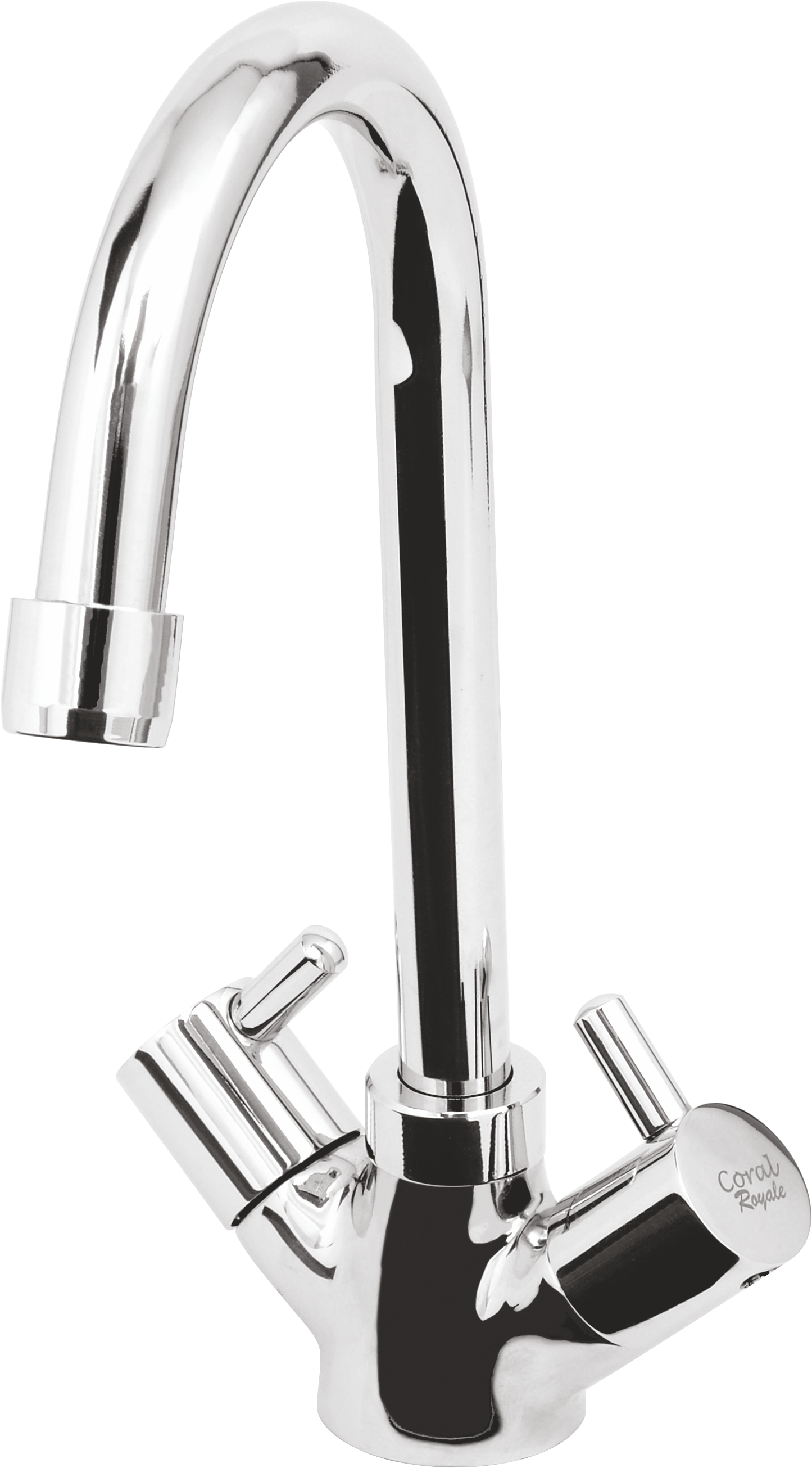 Royale Deck Mounted Central Hole Basin Mixer