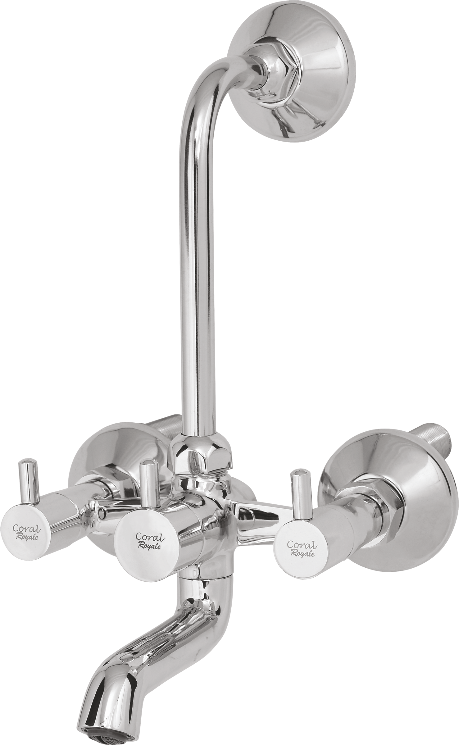 ROYALE Wall Mixer 2-in-1 with Bend