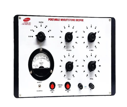 Seven Steps Wheatstone Bridge Portable