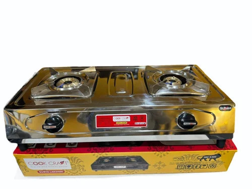 Stainless Steel Gas Stove - Features: Durable