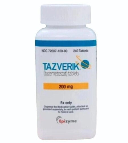 Tazverik Tazemetostat Tablets 200Mg - Life Span: 24 To 36 Months