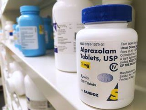 Xanax Alprazolam 0.25 mg 100/Bottle