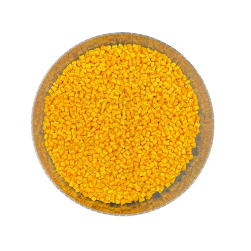 Yellow Abs Plastic Granules