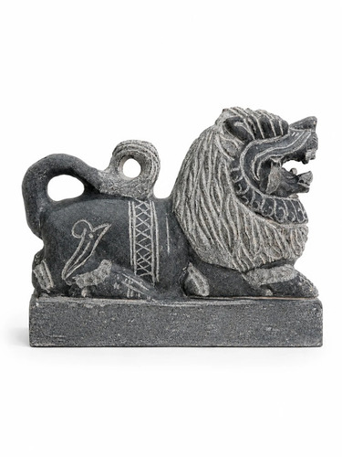 0.8 ft Simha Vahanam Statue