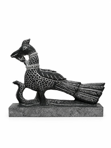0.83 ft Mayil Vahanam Sculpture