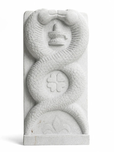 1.5 ft Naga Lingam Sarpa Lingam Statue