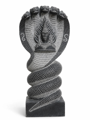 1.75 ft Nagathamman with Shiva Lingam Statue