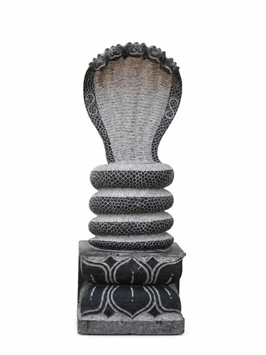 2 Feet Naga Statue - Color: Black