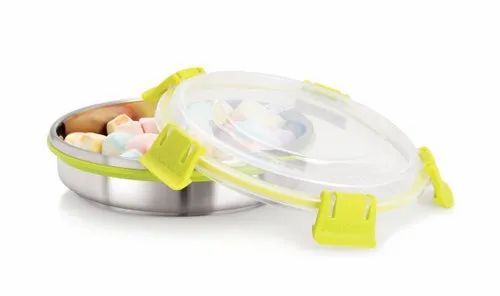 260 Ml Klip Lock Stainless Steel Container