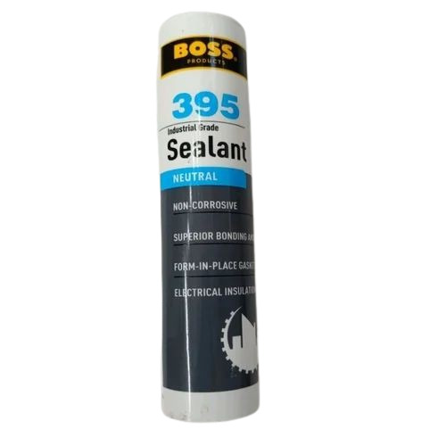 Boss 396 Neutral Silicone Sealant - 270 ml Bottle, Green Blue, Density 0.98 g/ml | Good Quality, 12 Week Shelf Life
