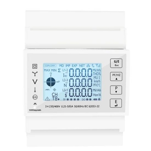 Digital Three-Phase Power Meter