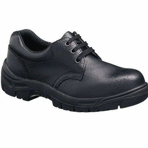 Laces Leather Safety Shoes