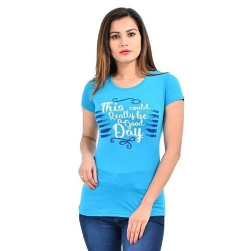 Ladies Round Neck T Shirt