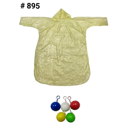 Men and Women Disposable Rain Poncho