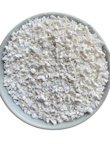 Milky White Reprocessed Abs Plastic Flakes