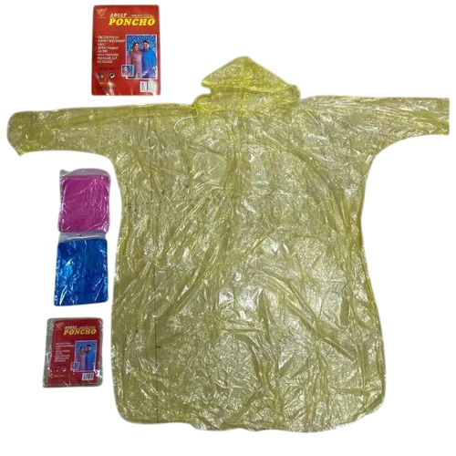 Plain PVC Rain Poncho