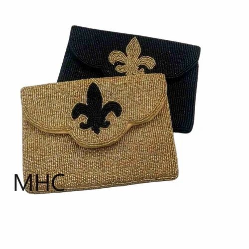 Stylist Beaded Clutch