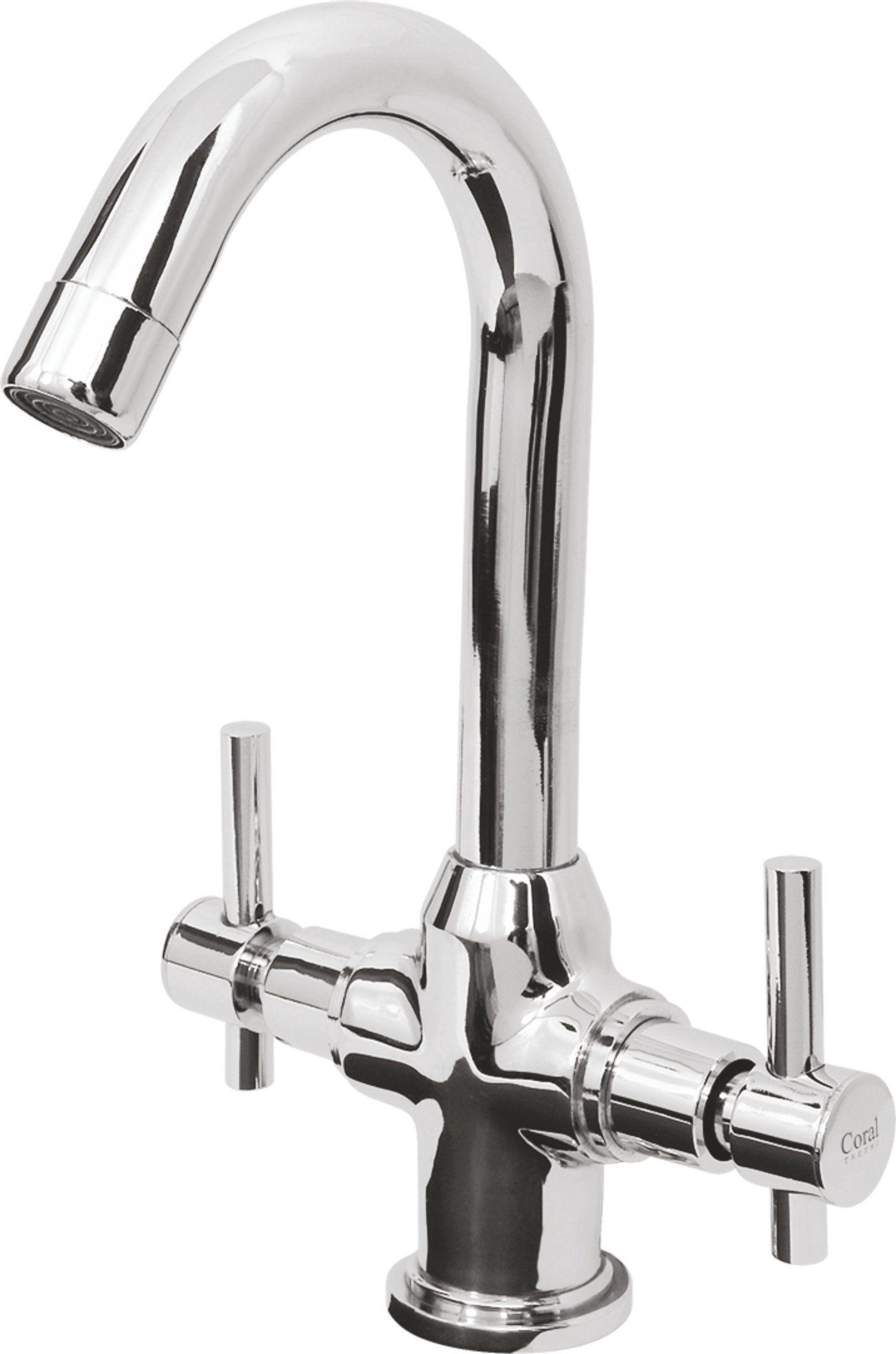 TREEMO Deck Mounted Central Hole Basin Mixer