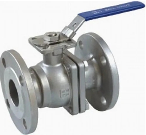 Two Piece Flanged End Ball Valve
