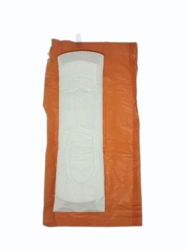 White Cotton Sanitary Napkin - Large, White | Disposable, Lightweight, Eco-Friendly