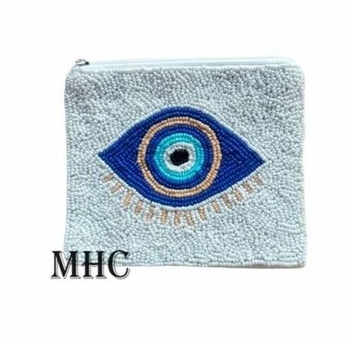 White Handmade Clutch Bag