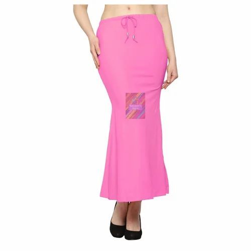 Women Pink Color Saree Shapewears