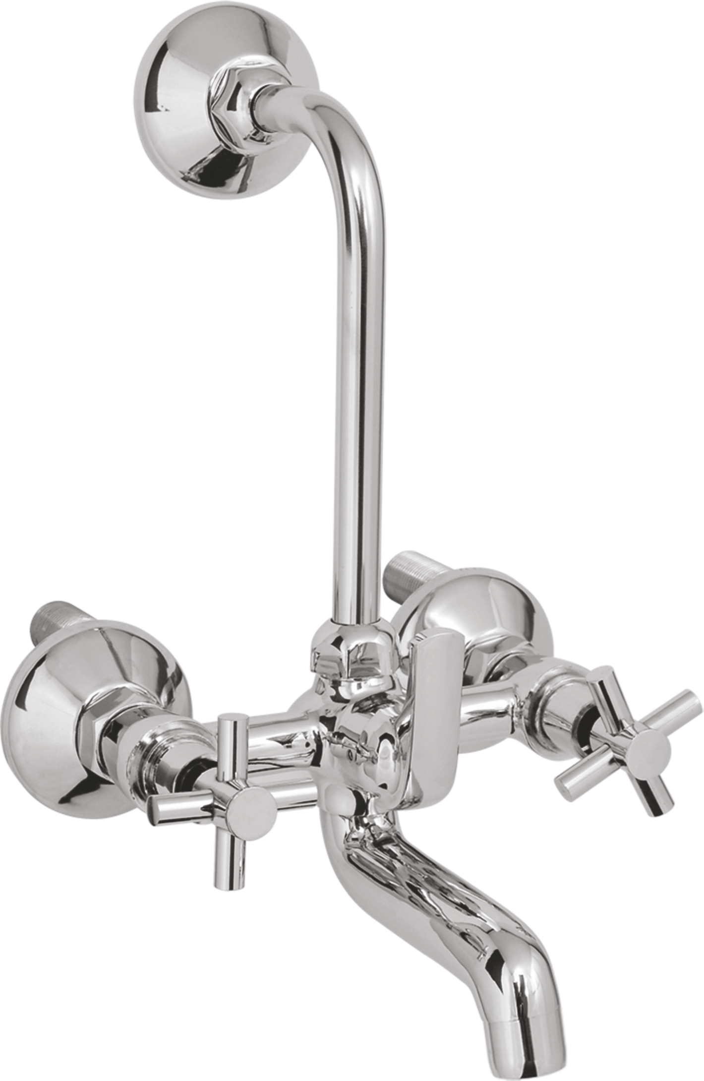 Xrossa 2 In 1 Wall Mixer With Bend